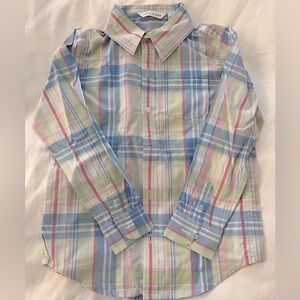 Janie and Jack boys button up shirt size 5